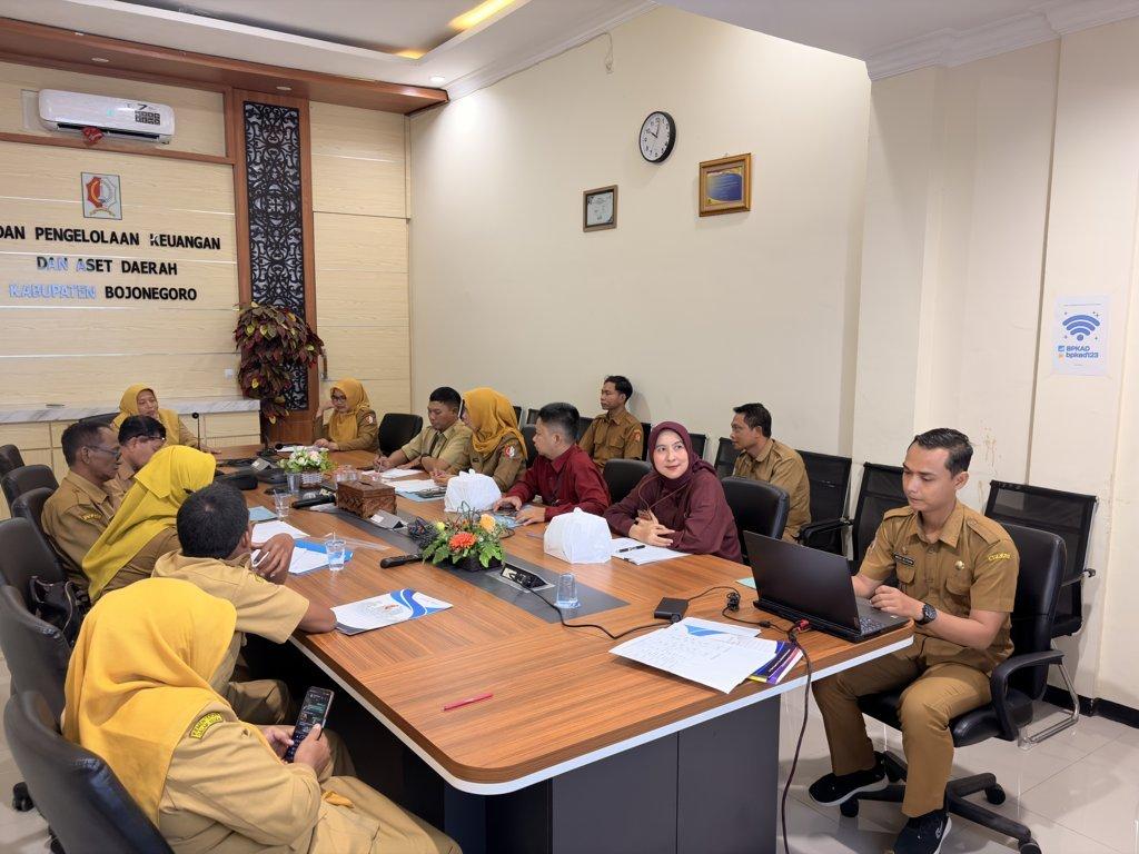BPKAD Bojonegoro Laksanakan Rekonsiliasi Penerimaan Kembali Pinjaman Modal Kerja Triwulan IV Tahun 2025