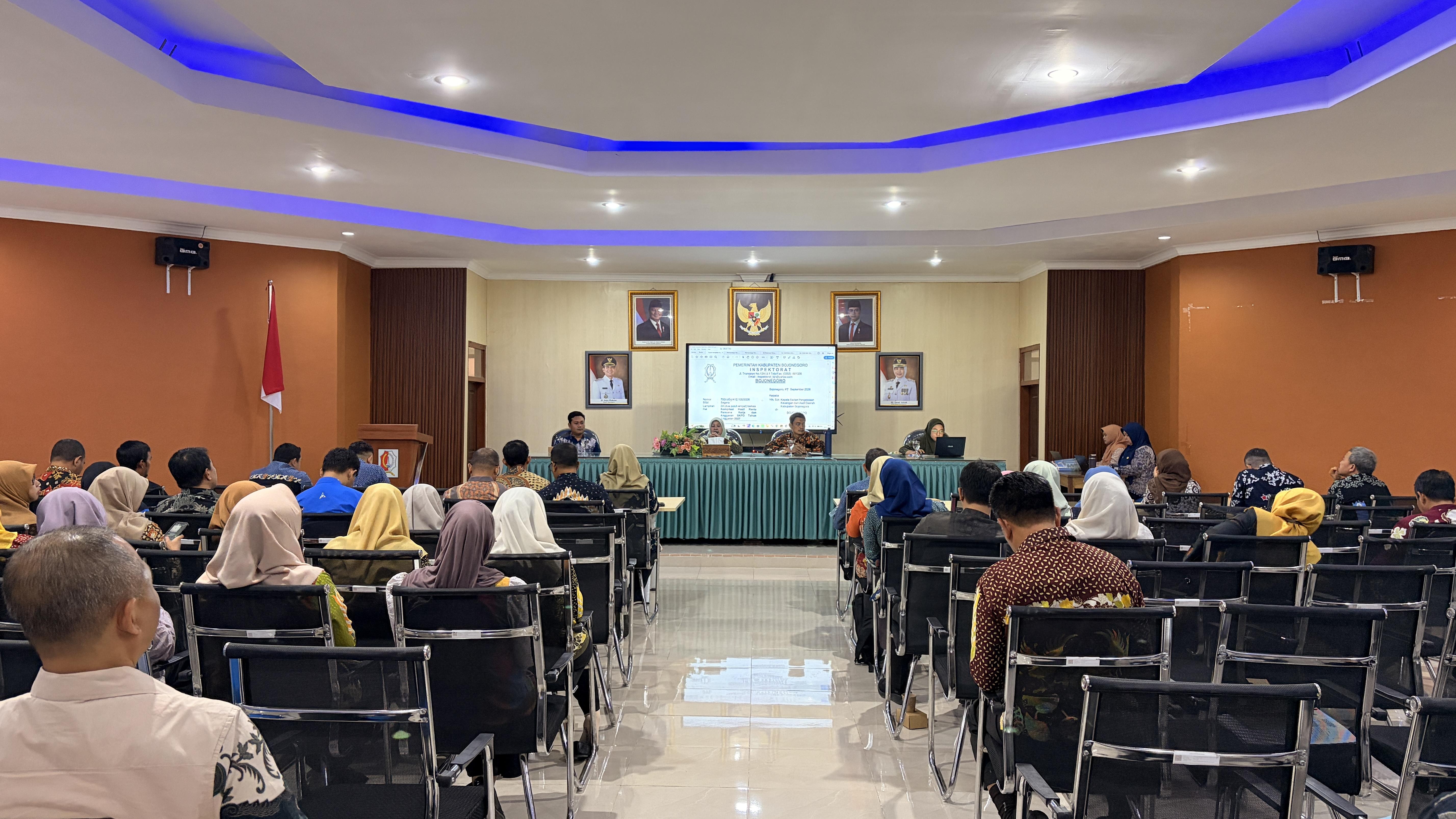 BPKAD Bojonegoro Gelar Rapat Tindaklanjut Reviu RKA-SKPD, Perkuat Kualitas Penganggaran Daerah TA 2027